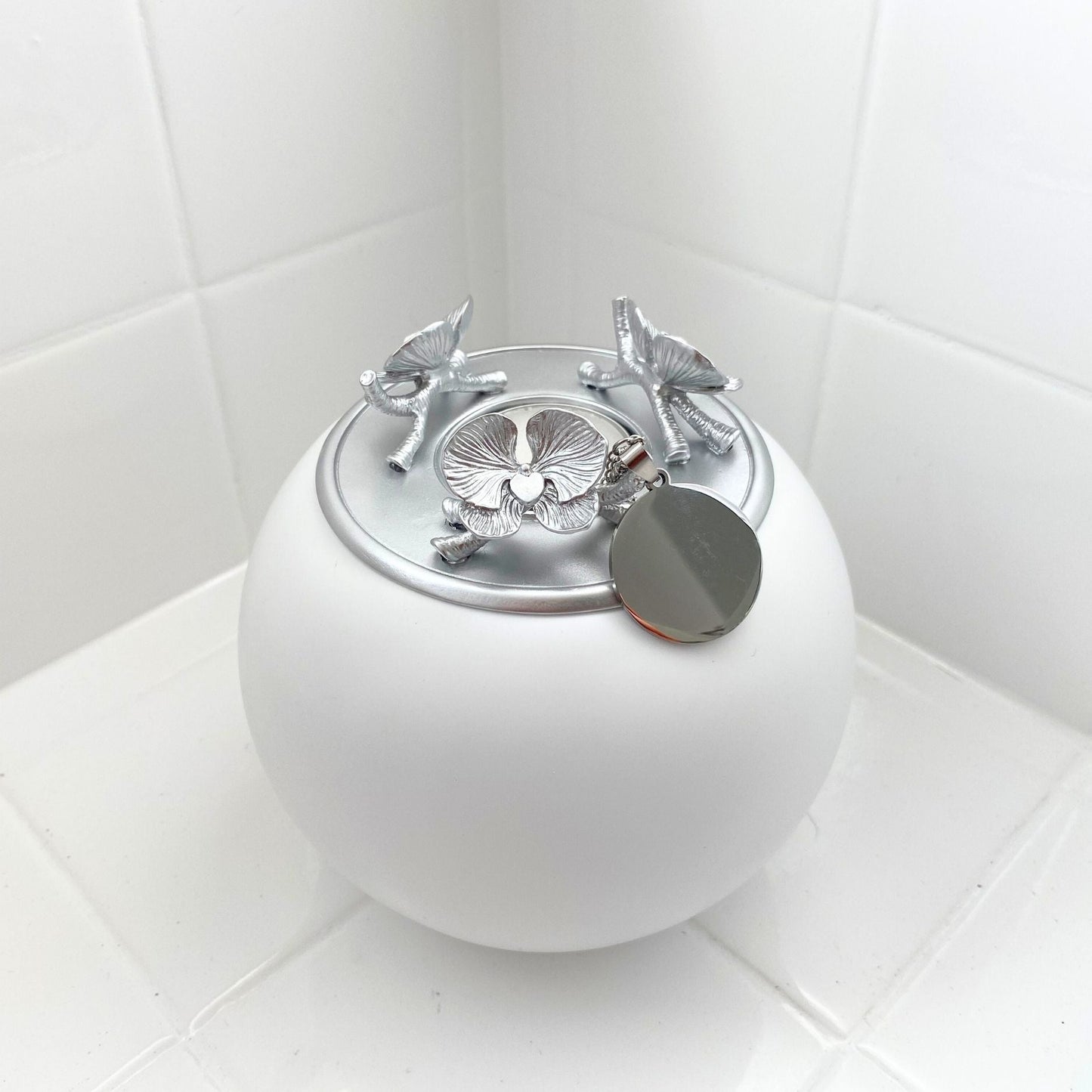 Orchid Urn for Dog & Pet Ashes - Handmade